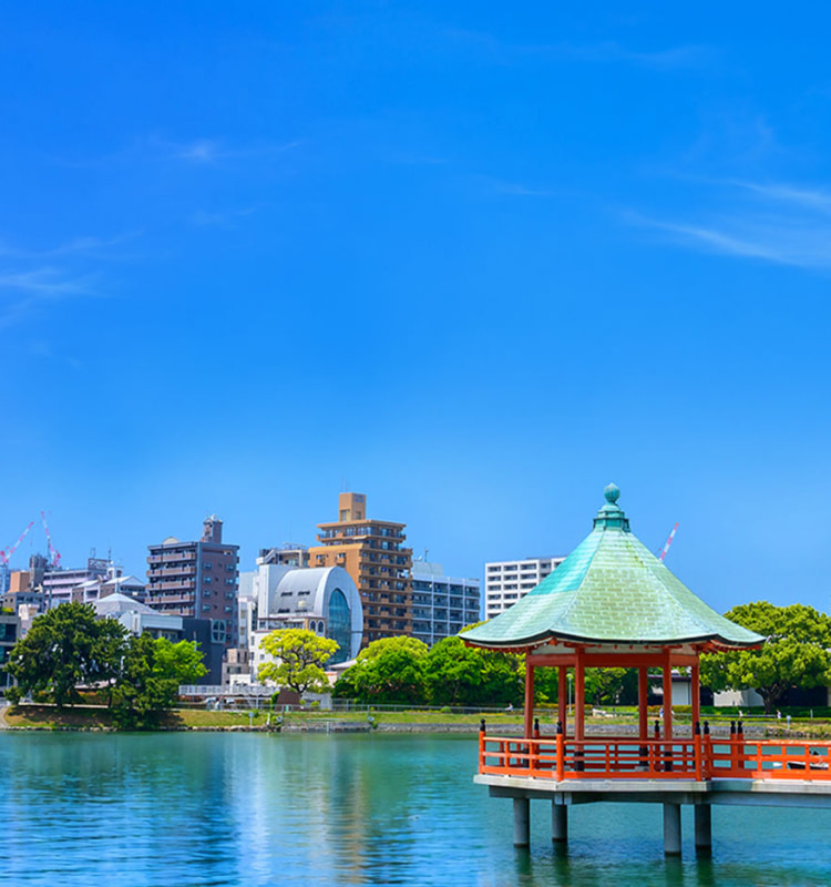 有限会社 style fitが拠点とする福岡市の風景